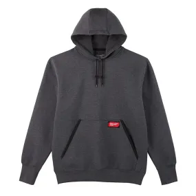 MILWAUKEE 350G GRAY HEAVY DUTY PULLOVER HOODIE