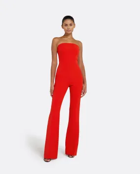 Myrine Cherry Red Jumpsuit