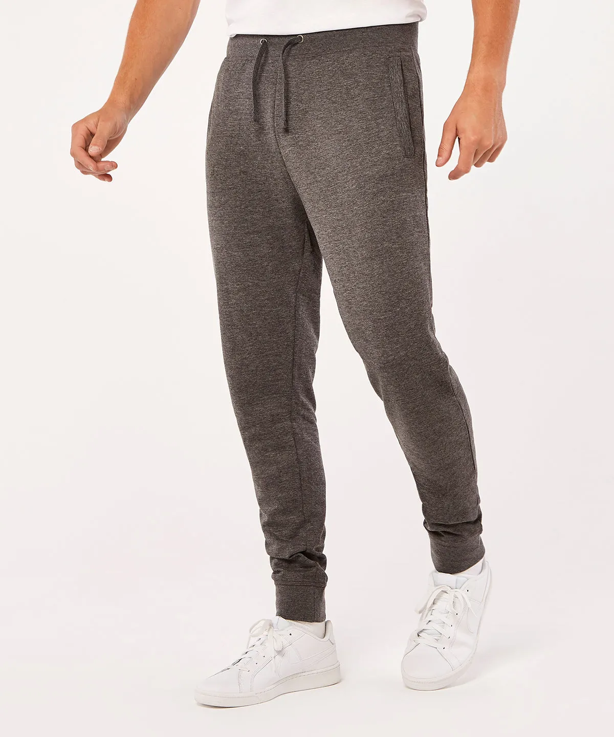 Navy - Slim-fit sweatpants