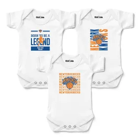 New York Knicks 3-Pack Bodysuits