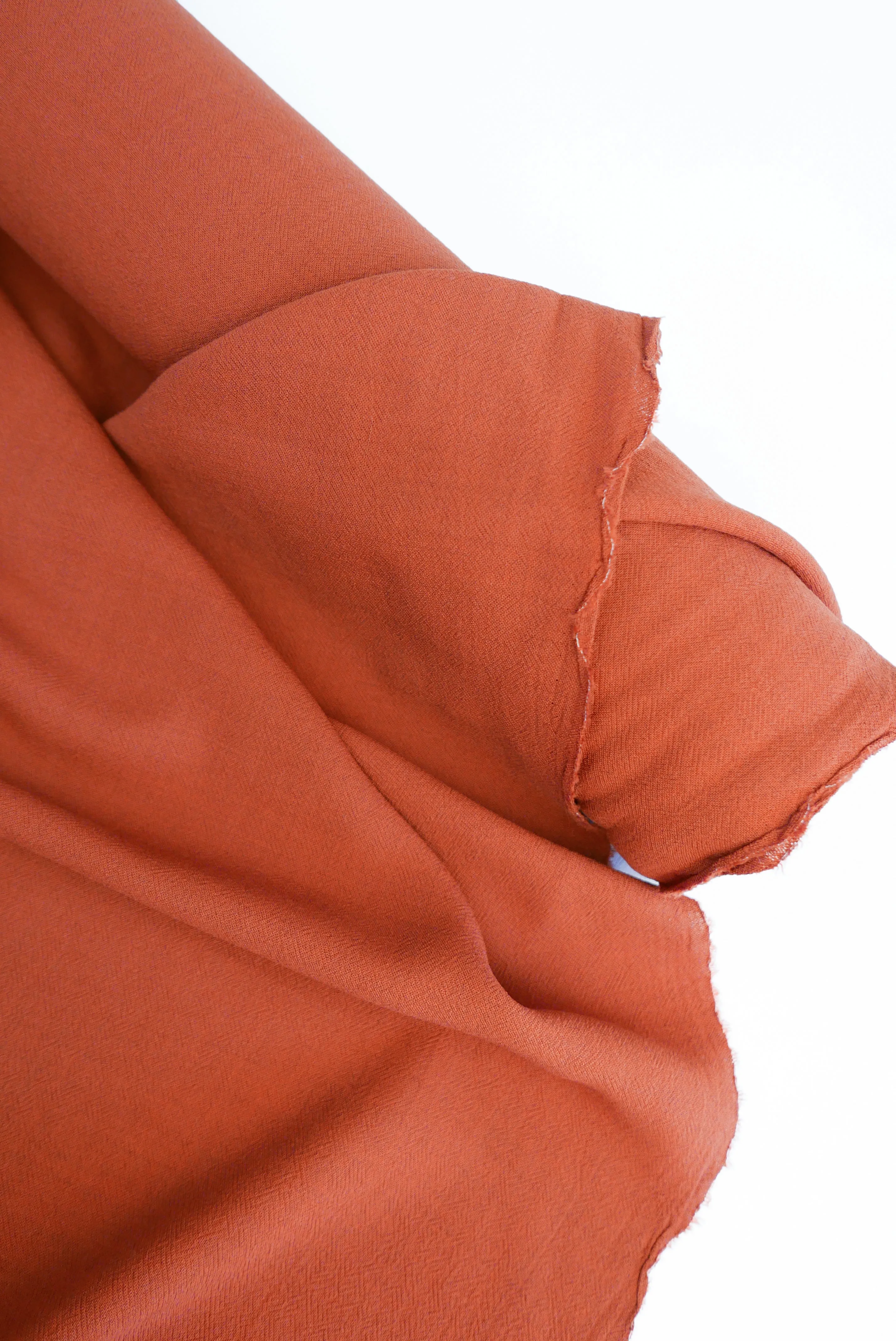 Ottorino - European Wool Crepe | Terracotta