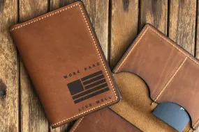 Passport Wallet | Work Hard Live Well | Tactile Craftworks