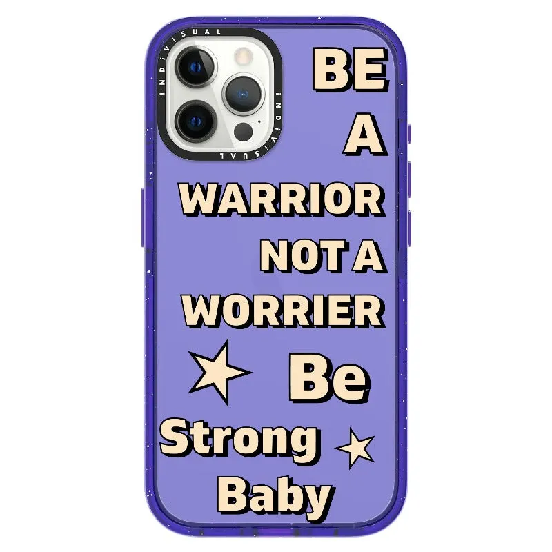 "Be a Warrior Not a Worrier"_iPhone Ultra-Impact Case [1503009]