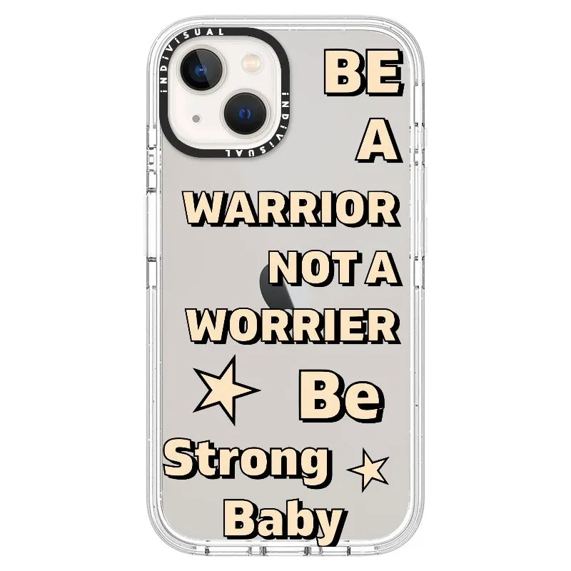 "Be a Warrior Not a Worrier"_iPhone Ultra-Impact Case [1503009]