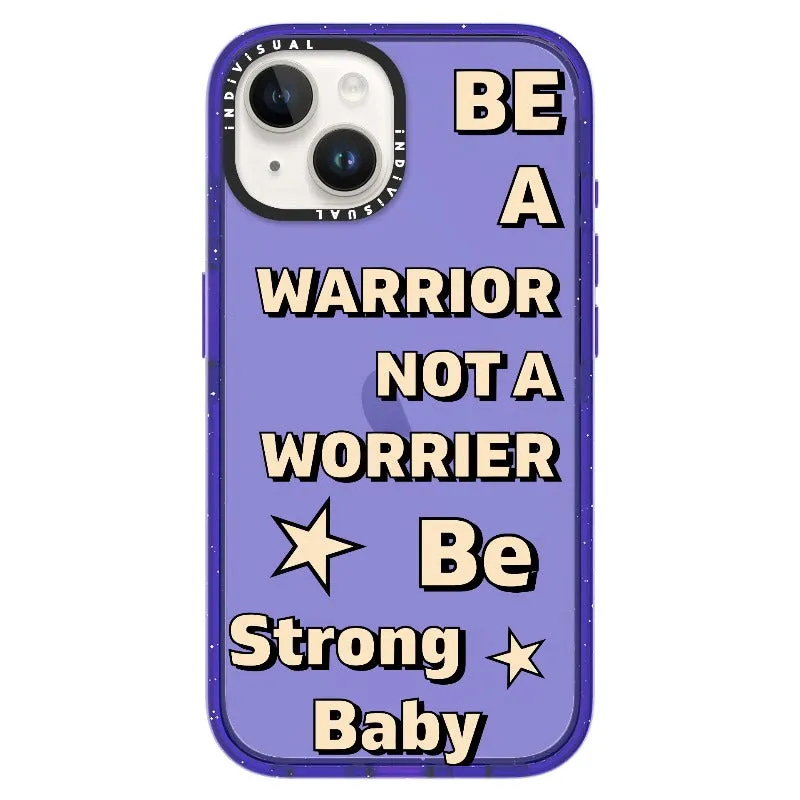 "Be a Warrior Not a Worrier"_iPhone Ultra-Impact Case [1503009]