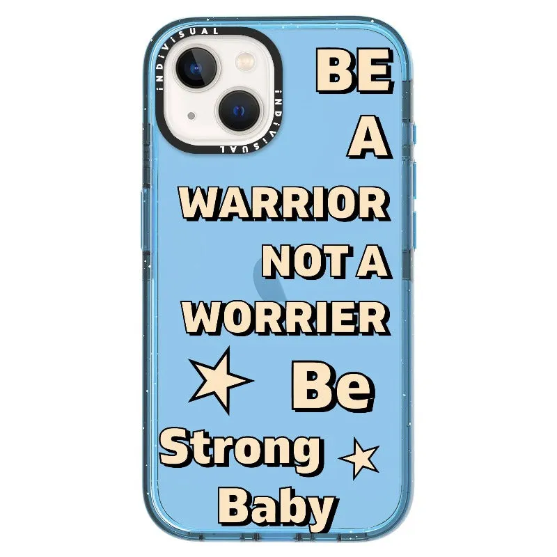 "Be a Warrior Not a Worrier"_iPhone Ultra-Impact Case [1503009]