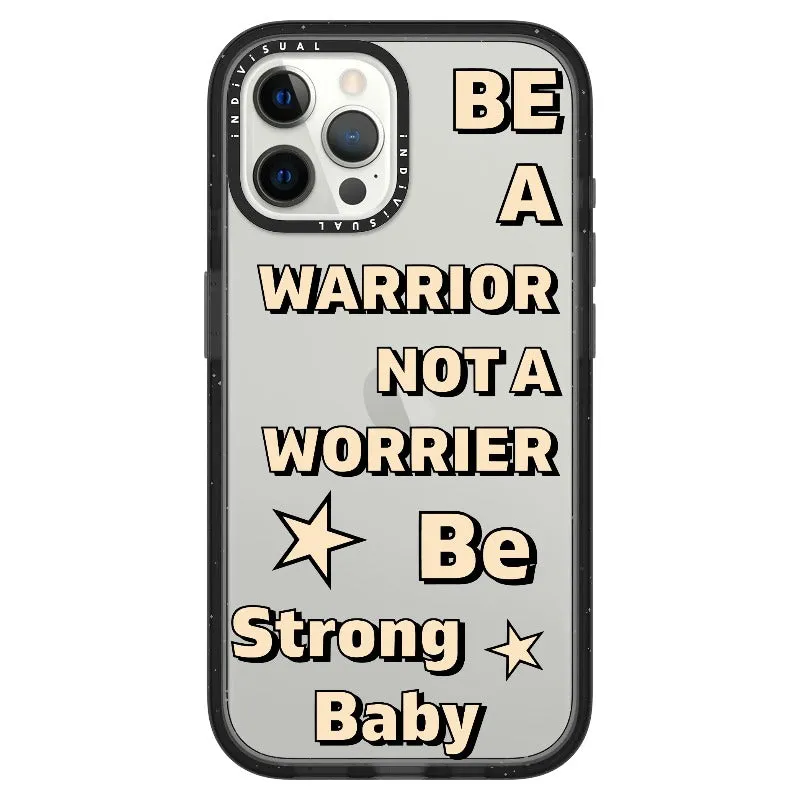 "Be a Warrior Not a Worrier"_iPhone Ultra-Impact Case [1503009]