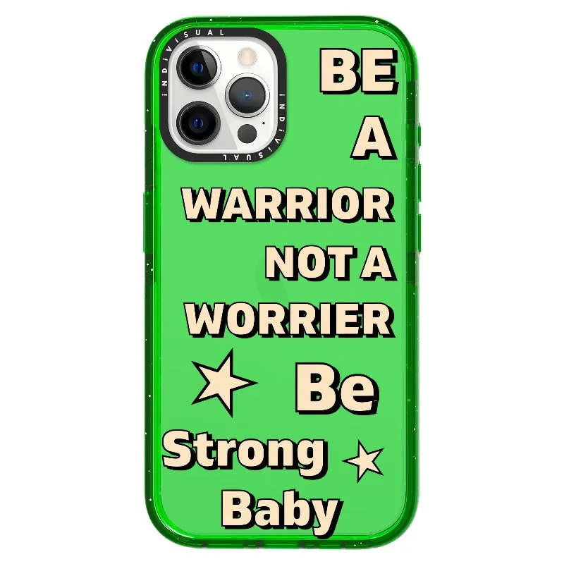 "Be a Warrior Not a Worrier"_iPhone Ultra-Impact Case [1503009]