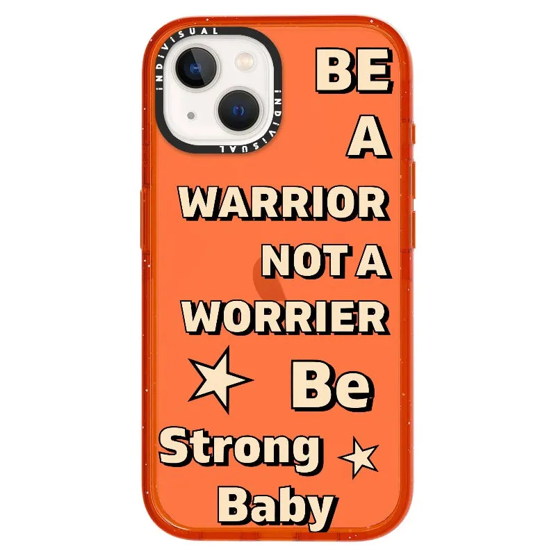 "Be a Warrior Not a Worrier"_iPhone Ultra-Impact Case [1503009]