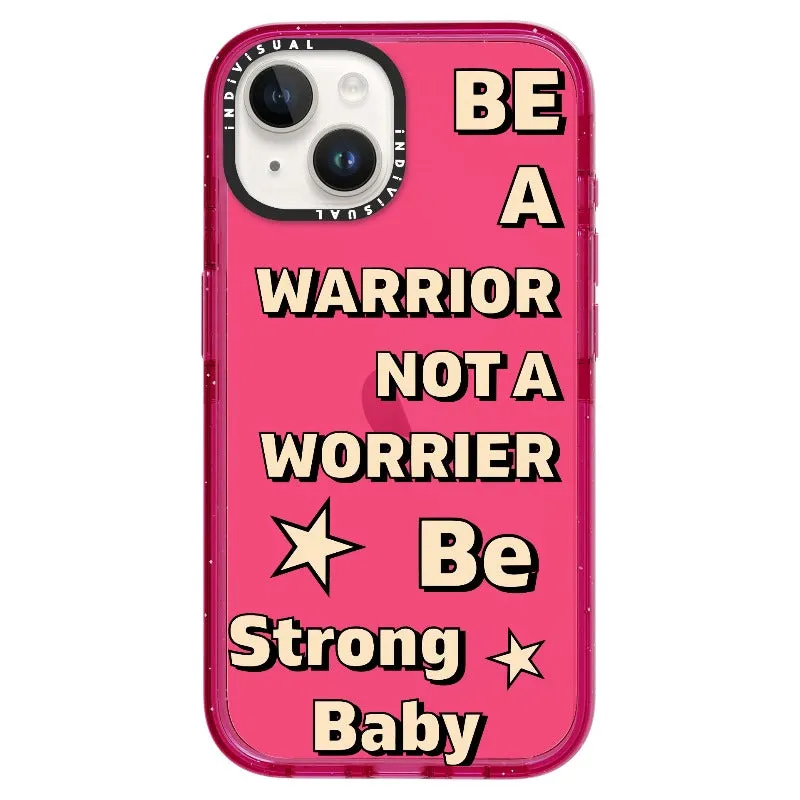 "Be a Warrior Not a Worrier"_iPhone Ultra-Impact Case [1503009]