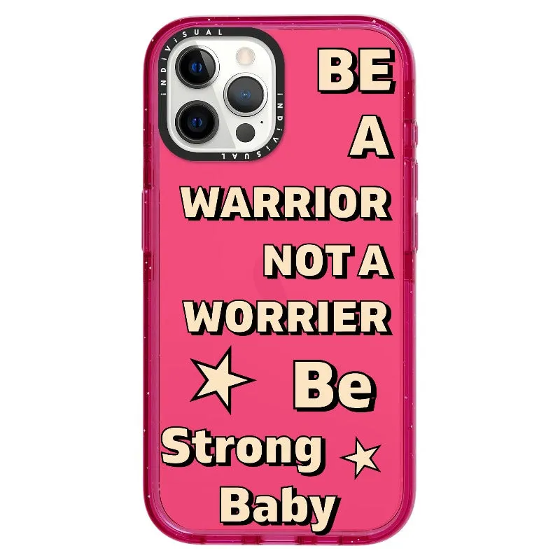 "Be a Warrior Not a Worrier"_iPhone Ultra-Impact Case [1503009]