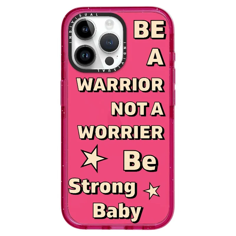 "Be a Warrior Not a Worrier"_iPhone Ultra-Impact Case [1503009]