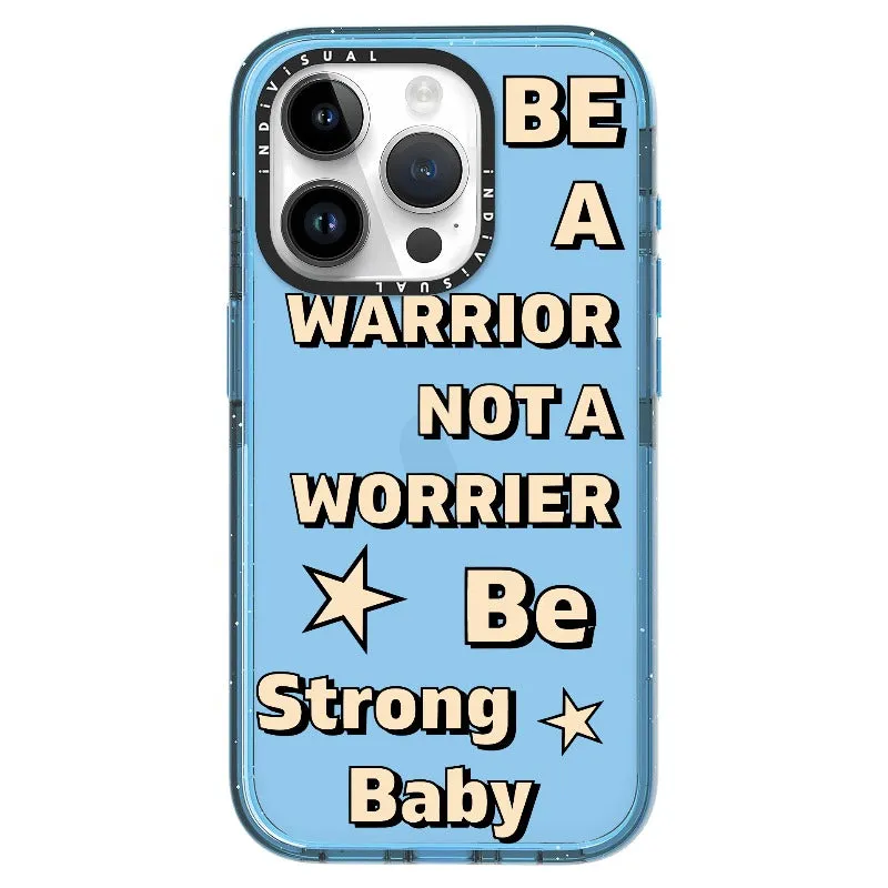 "Be a Warrior Not a Worrier"_iPhone Ultra-Impact Case [1503009]