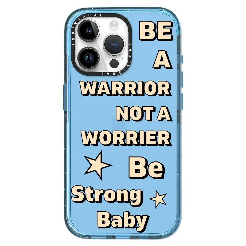 "Be a Warrior Not a Worrier"_iPhone Ultra-Impact Case [1503009]