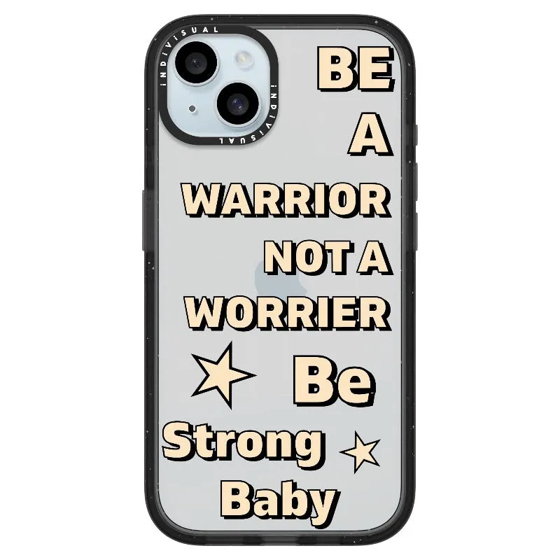 "Be a Warrior Not a Worrier"_iPhone Ultra-Impact Case [1503009]