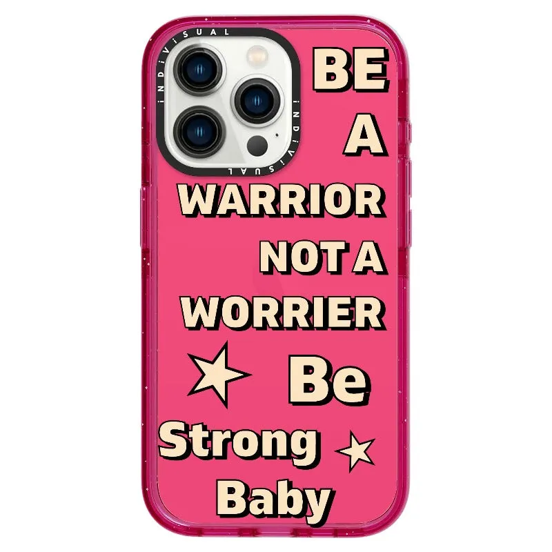 "Be a Warrior Not a Worrier"_iPhone Ultra-Impact Case [1503009]