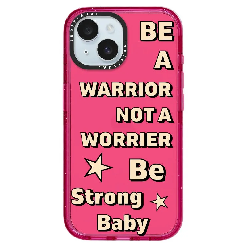 "Be a Warrior Not a Worrier"_iPhone Ultra-Impact Case [1503009]