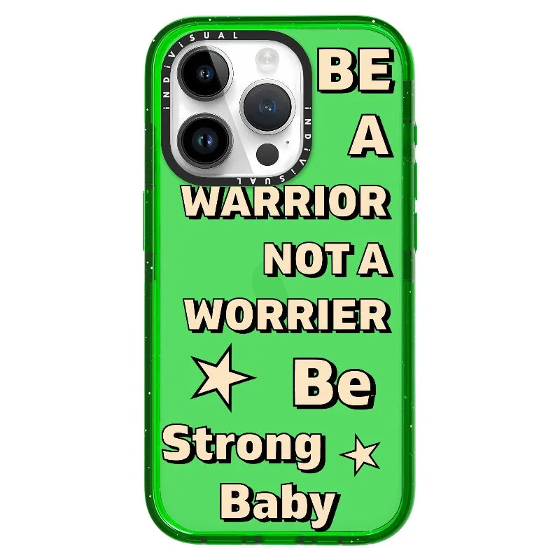 "Be a Warrior Not a Worrier"_iPhone Ultra-Impact Case [1503009]