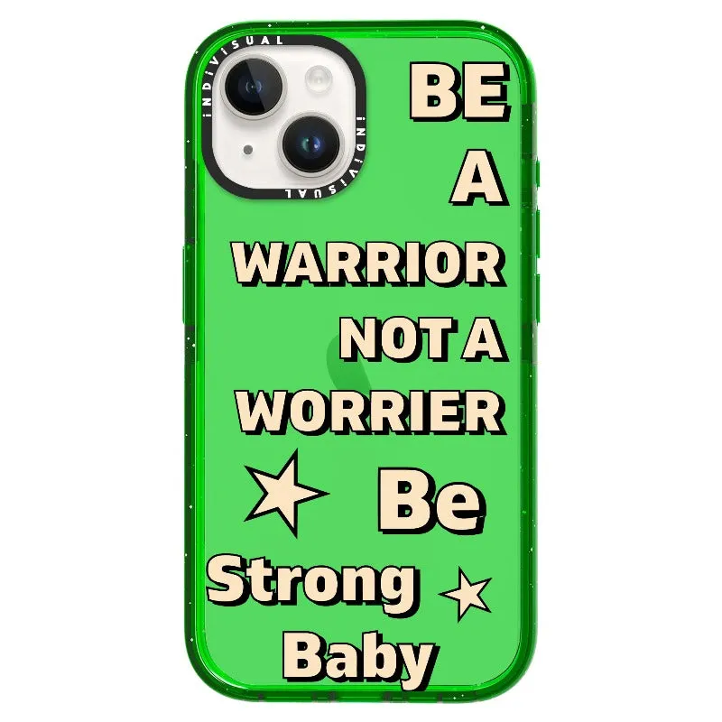 "Be a Warrior Not a Worrier"_iPhone Ultra-Impact Case [1503009]