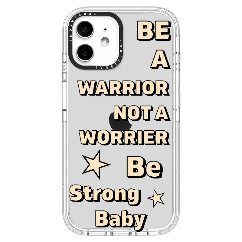 "Be a Warrior Not a Worrier"_iPhone Ultra-Impact Case [1503009]