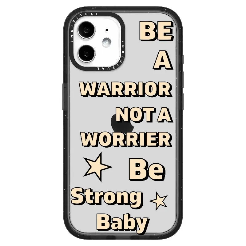 "Be a Warrior Not a Worrier"_iPhone Ultra-Impact Case [1503009]