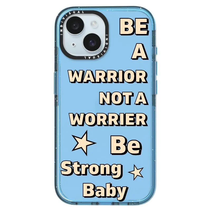 "Be a Warrior Not a Worrier"_iPhone Ultra-Impact Case [1503009]