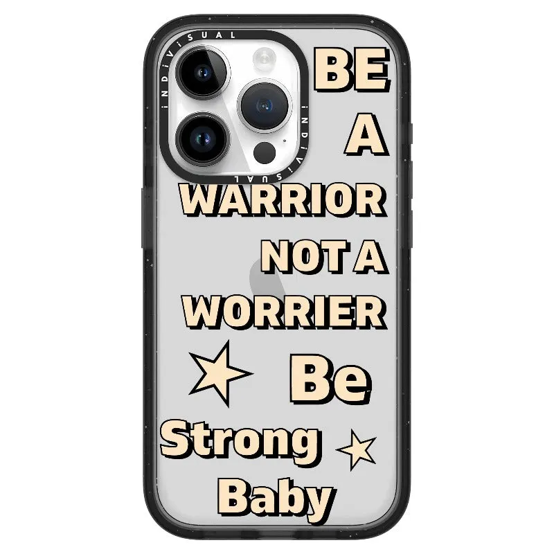 "Be a Warrior Not a Worrier"_iPhone Ultra-Impact Case [1503009]