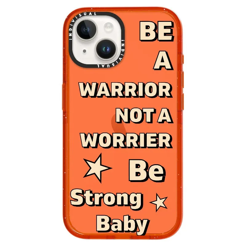 "Be a Warrior Not a Worrier"_iPhone Ultra-Impact Case [1503009]