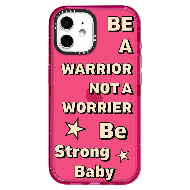 "Be a Warrior Not a Worrier"_iPhone Ultra-Impact Case [1503009]