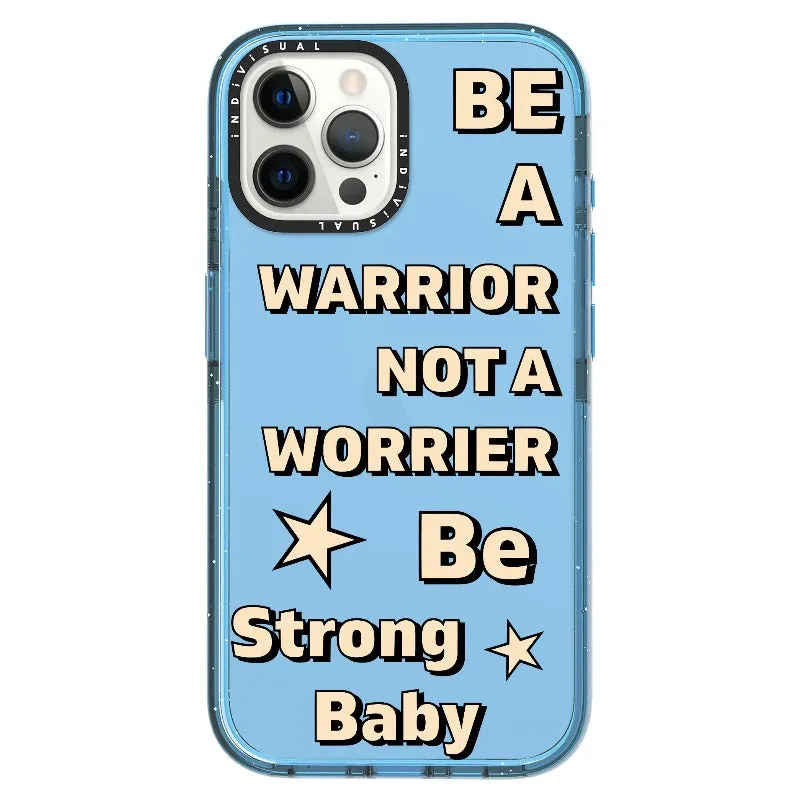 "Be a Warrior Not a Worrier"_iPhone Ultra-Impact Case [1503009]