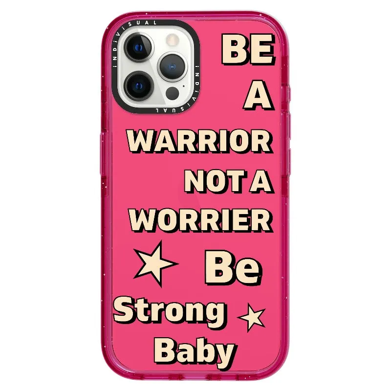 "Be a Warrior Not a Worrier"_iPhone Ultra-Impact Case [1503009]