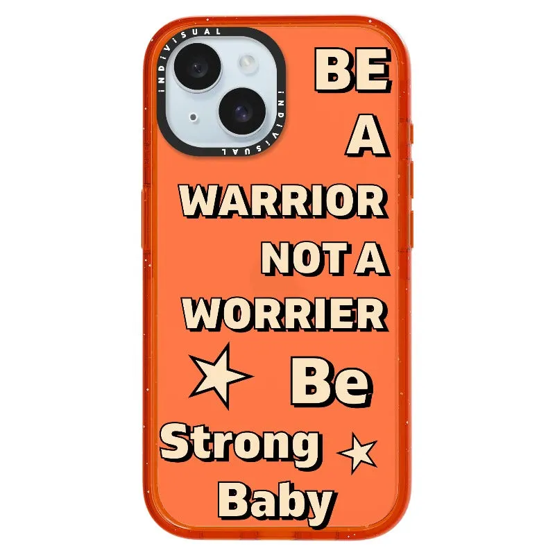 "Be a Warrior Not a Worrier"_iPhone Ultra-Impact Case [1503009]