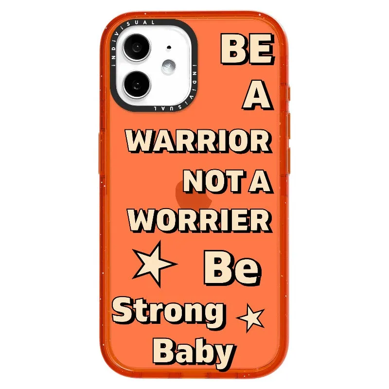 "Be a Warrior Not a Worrier"_iPhone Ultra-Impact Case [1503009]