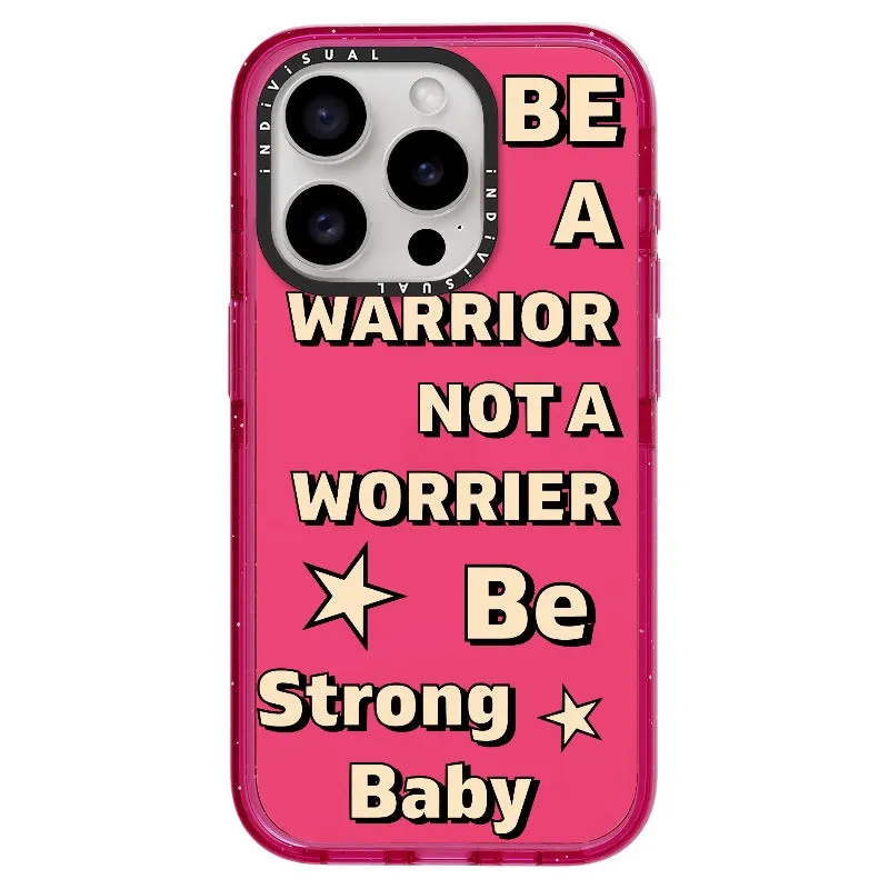 "Be a Warrior Not a Worrier"_iPhone Ultra-Impact Case [1503009]