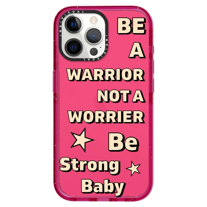 "Be a Warrior Not a Worrier"_iPhone Ultra-Impact Case [1503009]