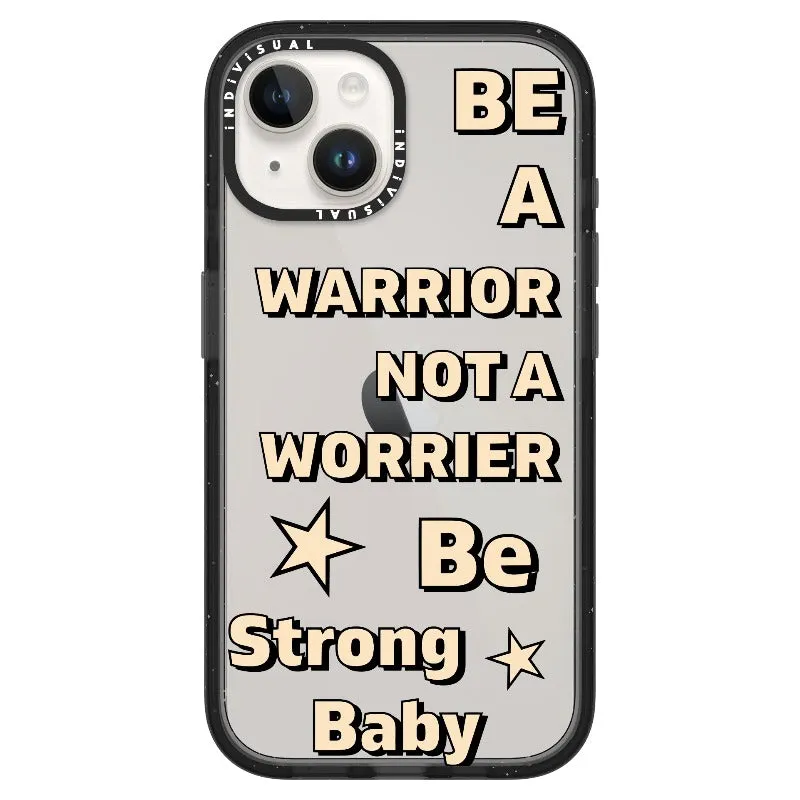 "Be a Warrior Not a Worrier"_iPhone Ultra-Impact Case [1503009]