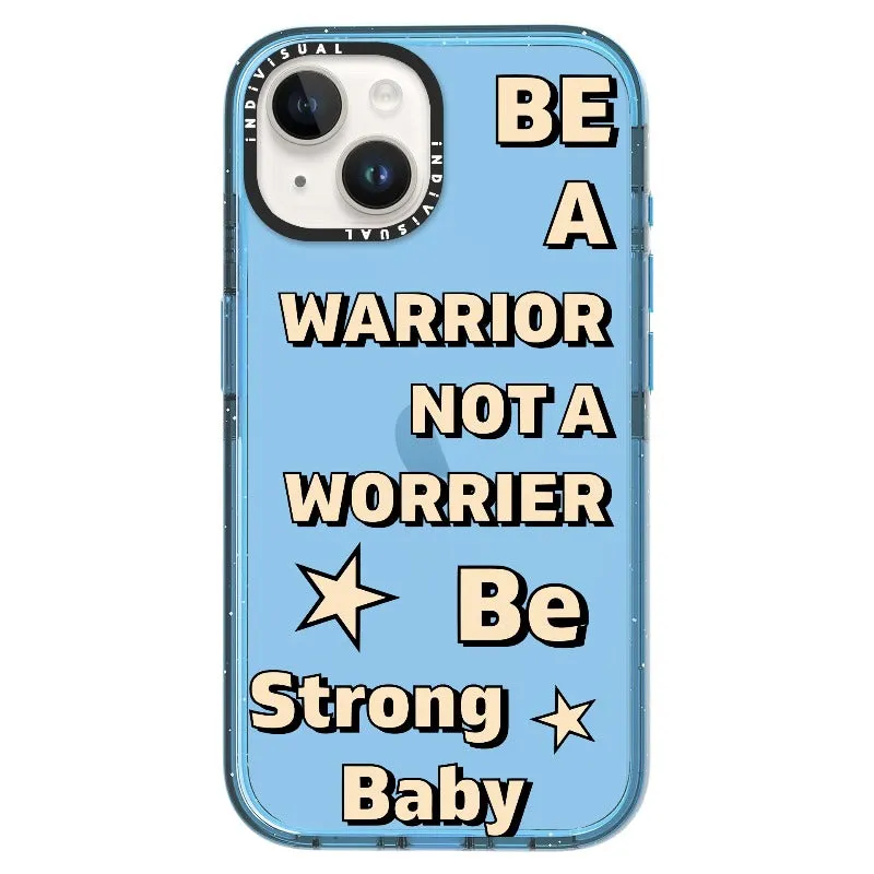 "Be a Warrior Not a Worrier"_iPhone Ultra-Impact Case [1503009]