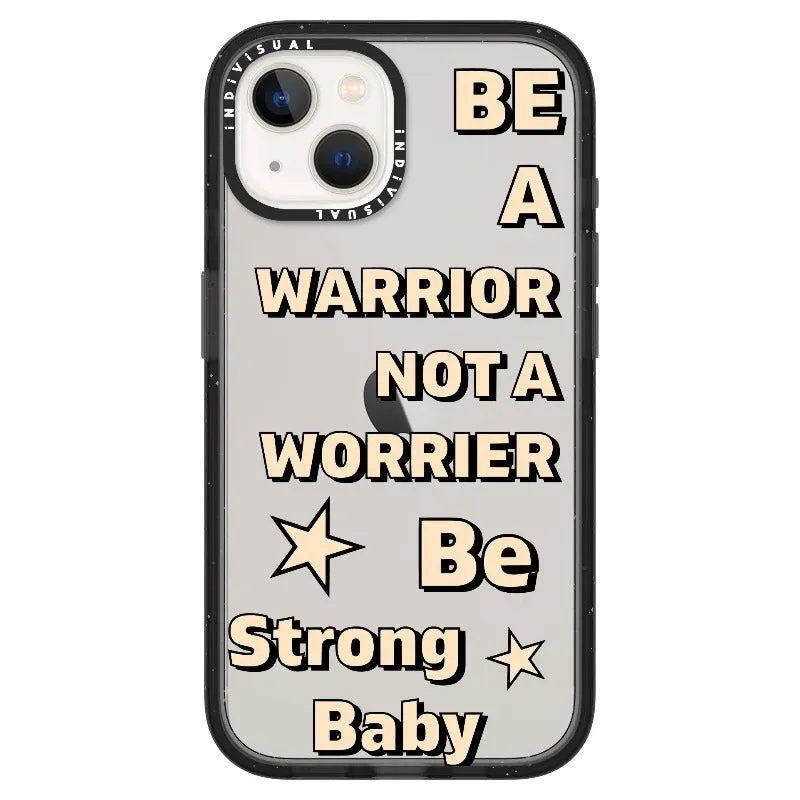 "Be a Warrior Not a Worrier"_iPhone Ultra-Impact Case [1503009]