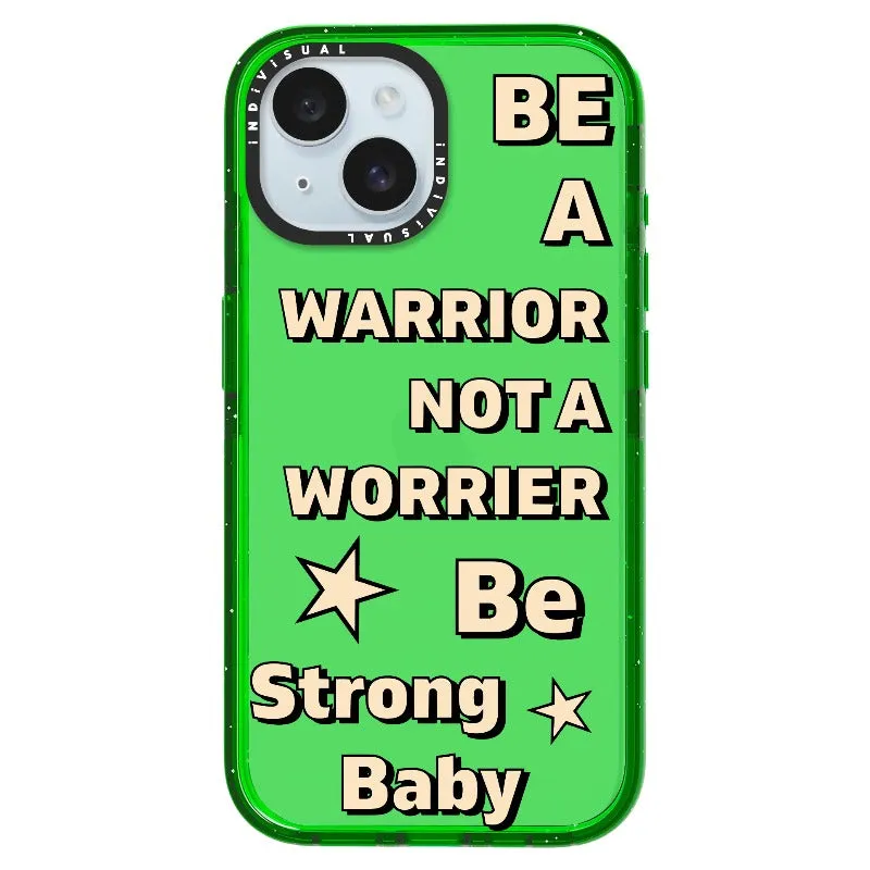 "Be a Warrior Not a Worrier"_iPhone Ultra-Impact Case [1503009]