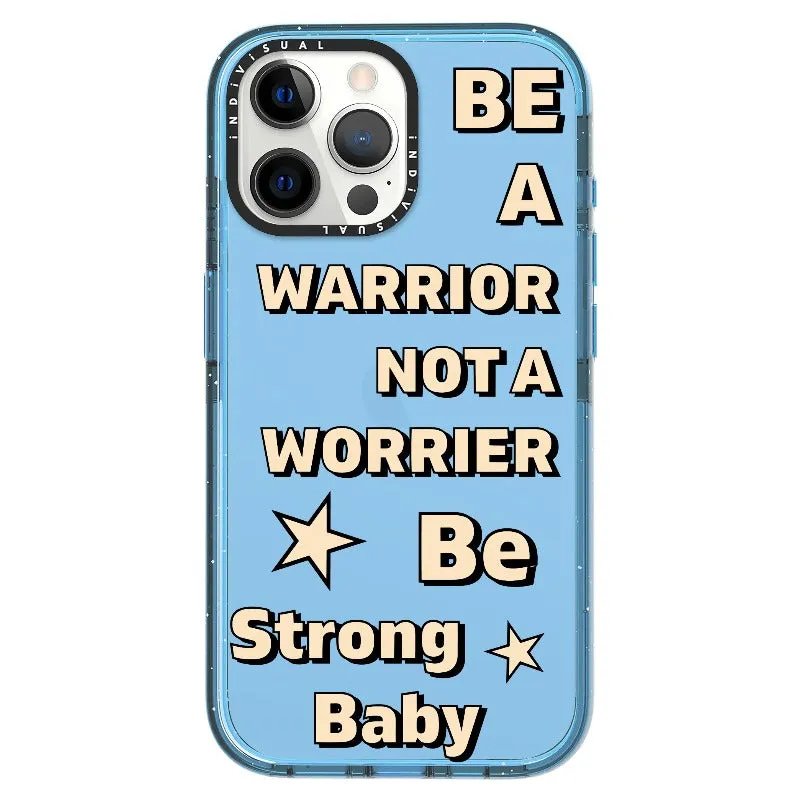 "Be a Warrior Not a Worrier"_iPhone Ultra-Impact Case [1503009]