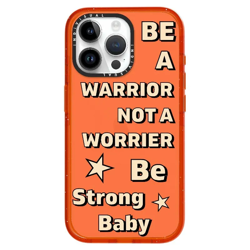 "Be a Warrior Not a Worrier"_iPhone Ultra-Impact Case [1503009]