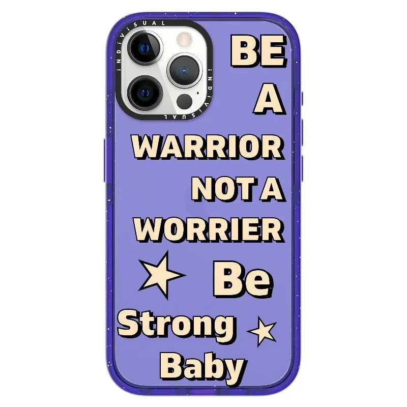 "Be a Warrior Not a Worrier"_iPhone Ultra-Impact Case [1503009]