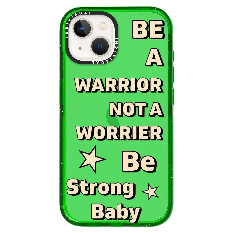 "Be a Warrior Not a Worrier"_iPhone Ultra-Impact Case [1503009]