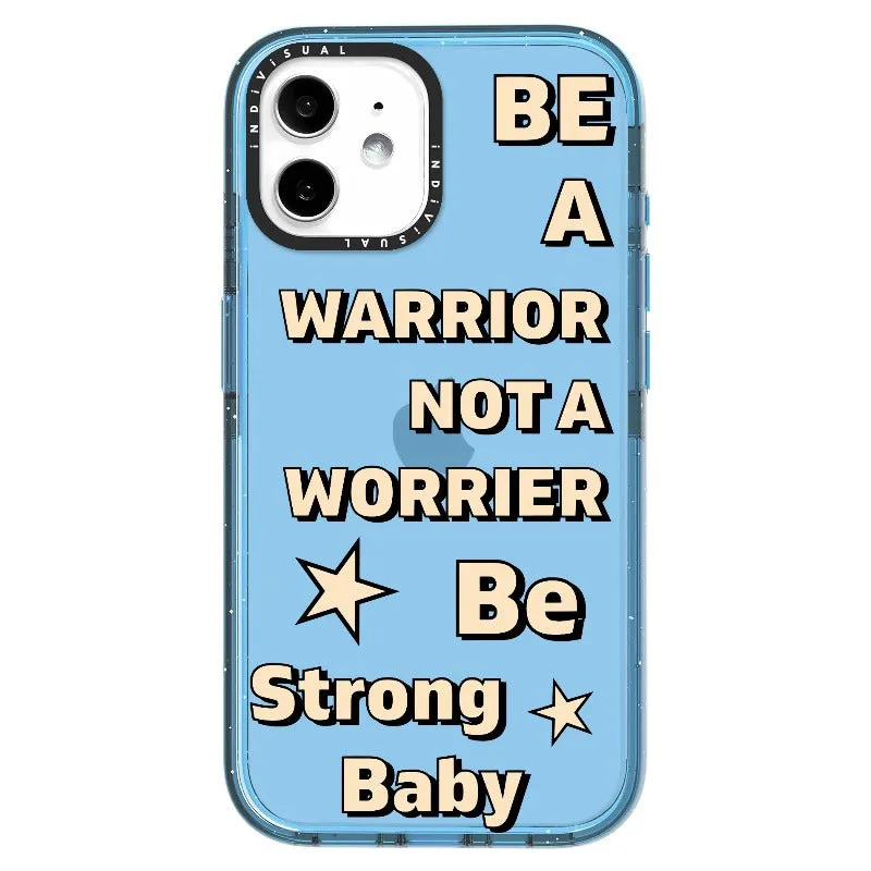 "Be a Warrior Not a Worrier"_iPhone Ultra-Impact Case [1503009]