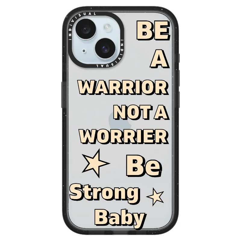 "Be a Warrior Not a Worrier"_iPhone Ultra-Impact Case [1503009]