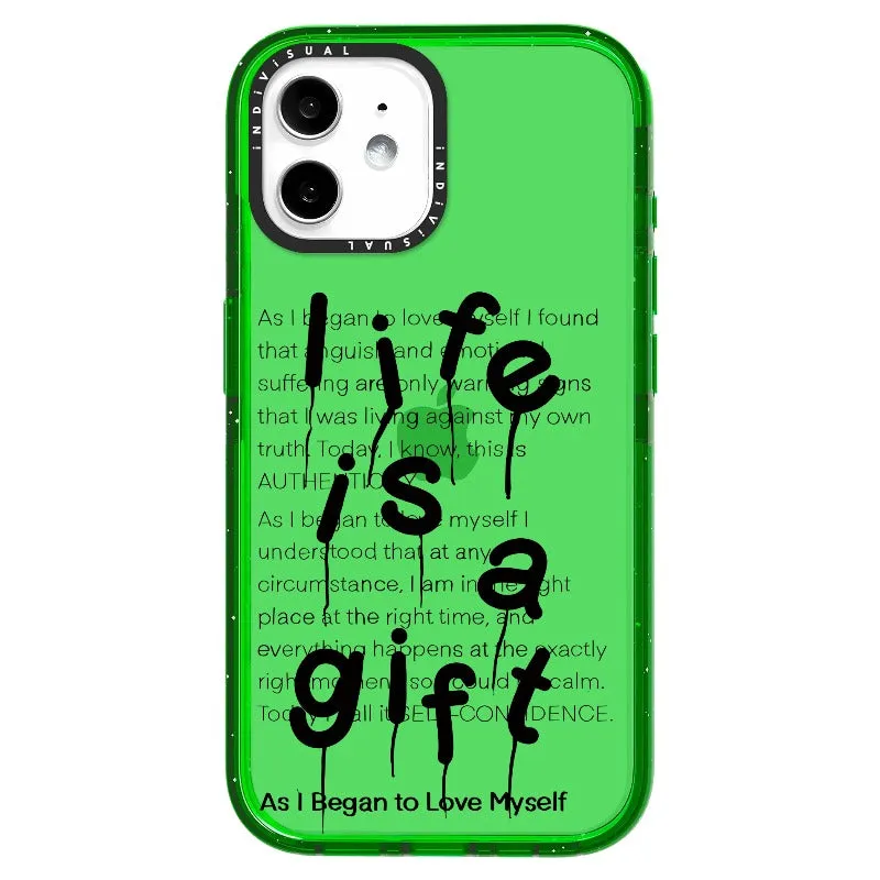 "Life is a Gift"_iPhone Ultra-Impact Case [1507537]