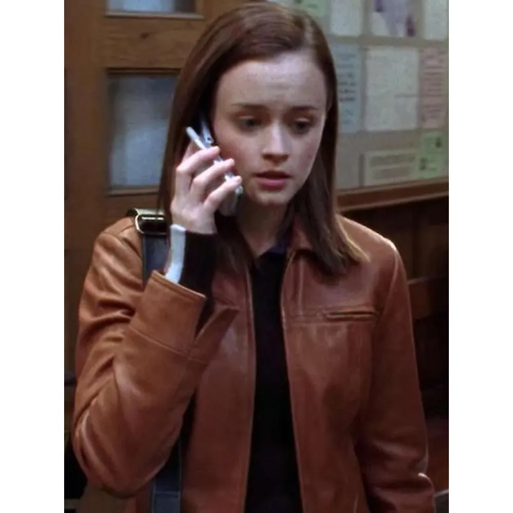 Rory Gilmore Brown Leather Jacket