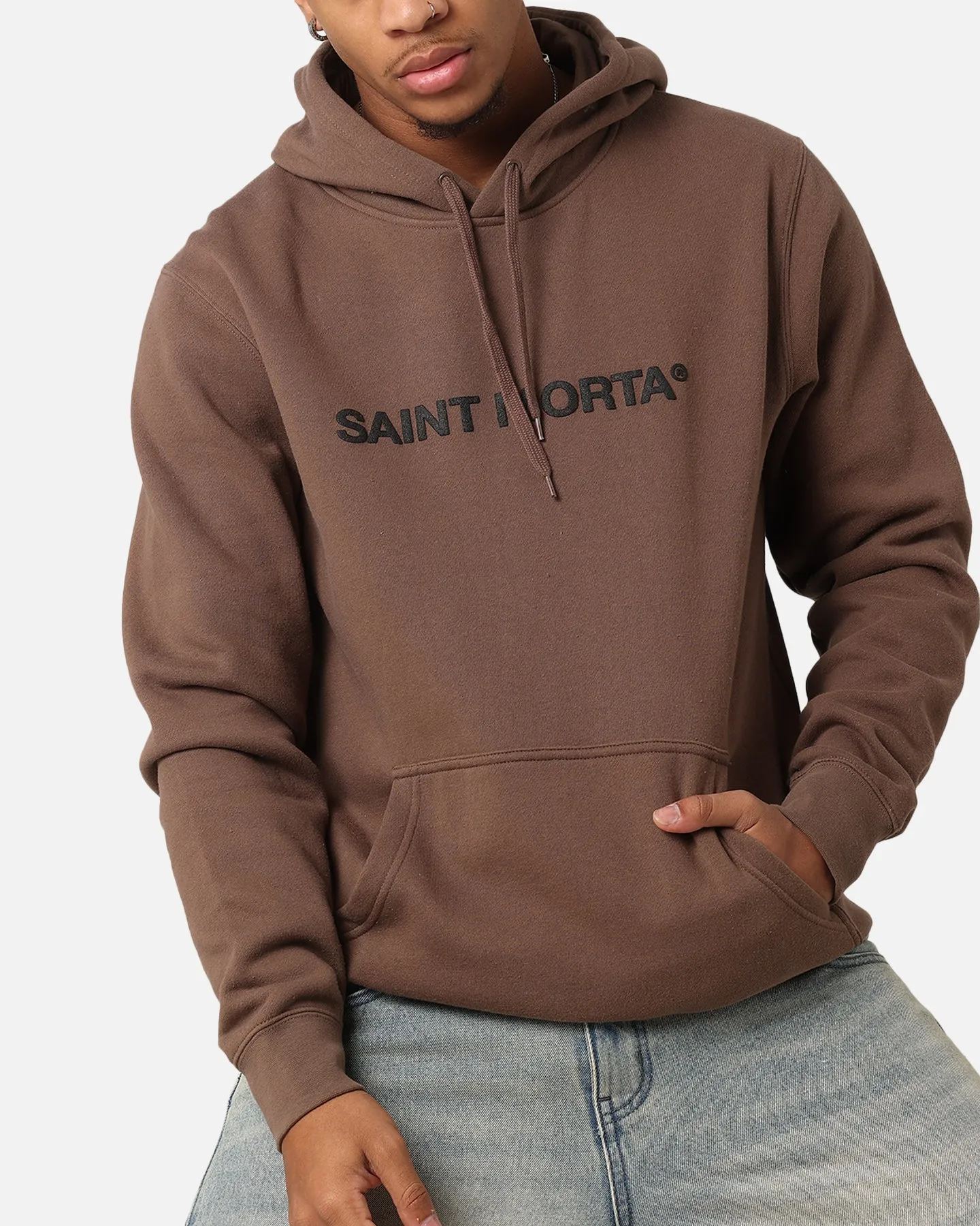 Saint Morta Official Hoodie Walnut