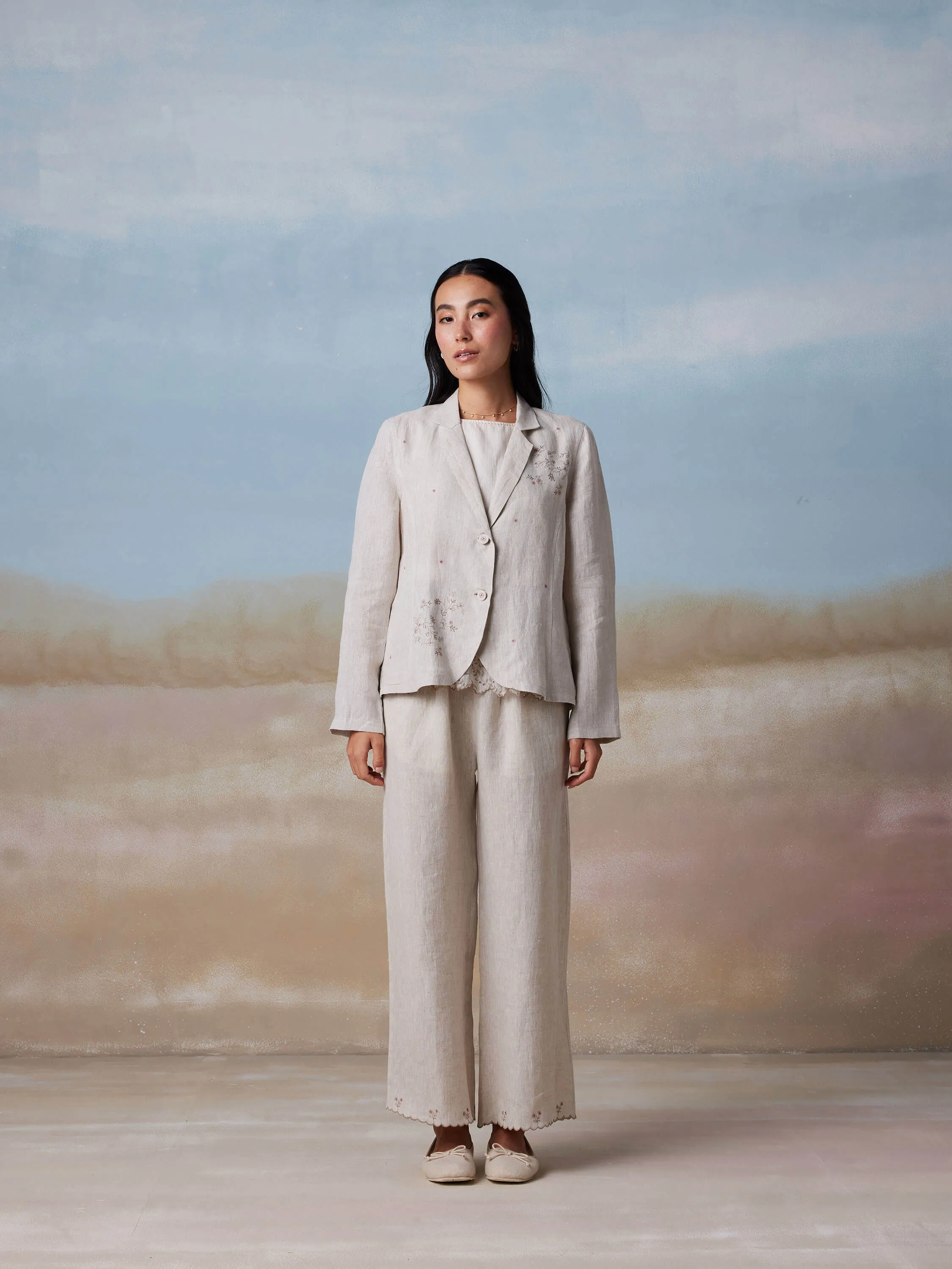 Serenity Linen Jacket