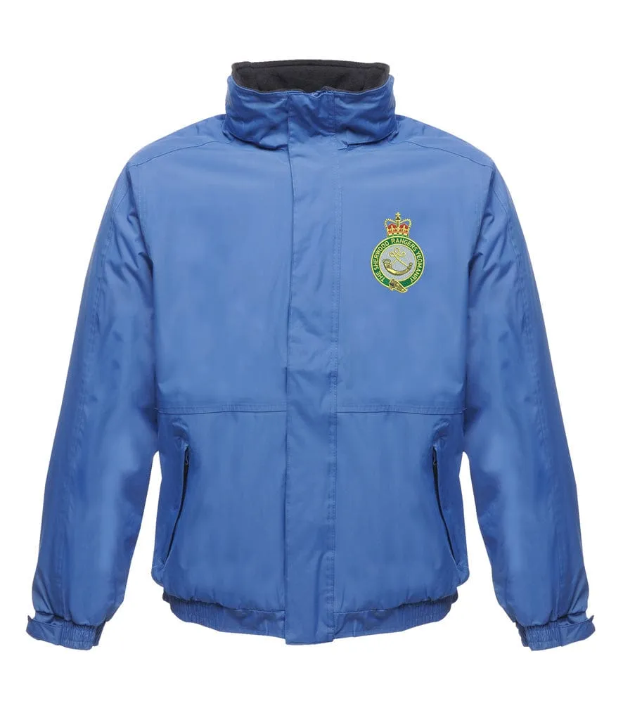 Sherwood Rangers Yeomanry Embroidered Regatta Waterproof Insulated Jacket